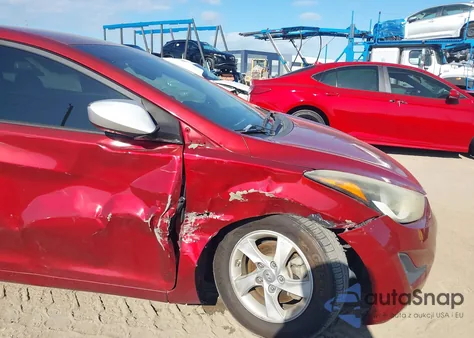 2015 Hyundai Elantra Se z USA, uszkodzony, nr VIN 5NPDH4AE8FH589886